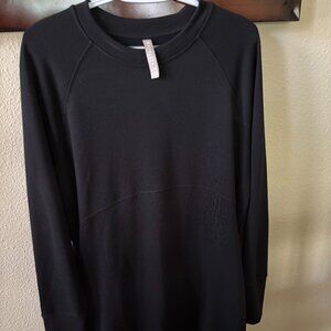 Athleta Black Long Sleeve Dress